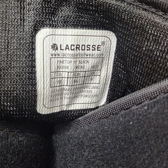 Lacrosse Hunting Winter Boots 11" Insulated Waterproof Insulated Mens 10 - Picture 14 of 16